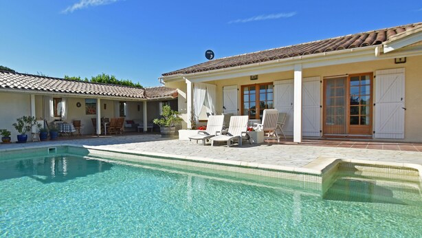 Villa | Exterior - Magnificent Villa With Private Pool, Terrace, Outdoor Kitchen and Views of the Gorges (Cesseras)