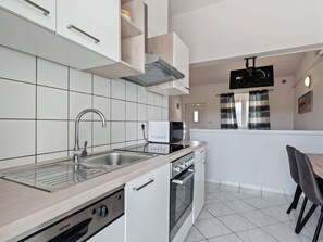 Private kitchen - Modern Apartment in Vir With Balcony (Vir)