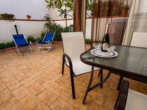 Ferienhaus | Balkon