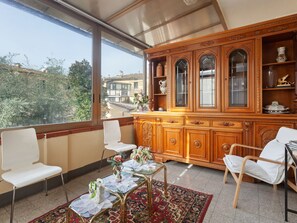Living room - Vintage Holiday Home in Greve in Chianti With Terrace (Greve in Chianti)