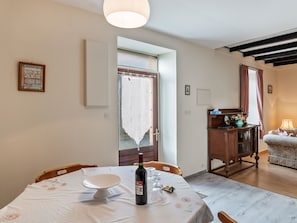 Dining - Flawless Holiday Home in Chapelle Neuve With Swimming Pool (La Chapelle-Neuve)