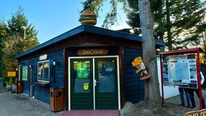 Bungalow | Blick von der Unterkunft