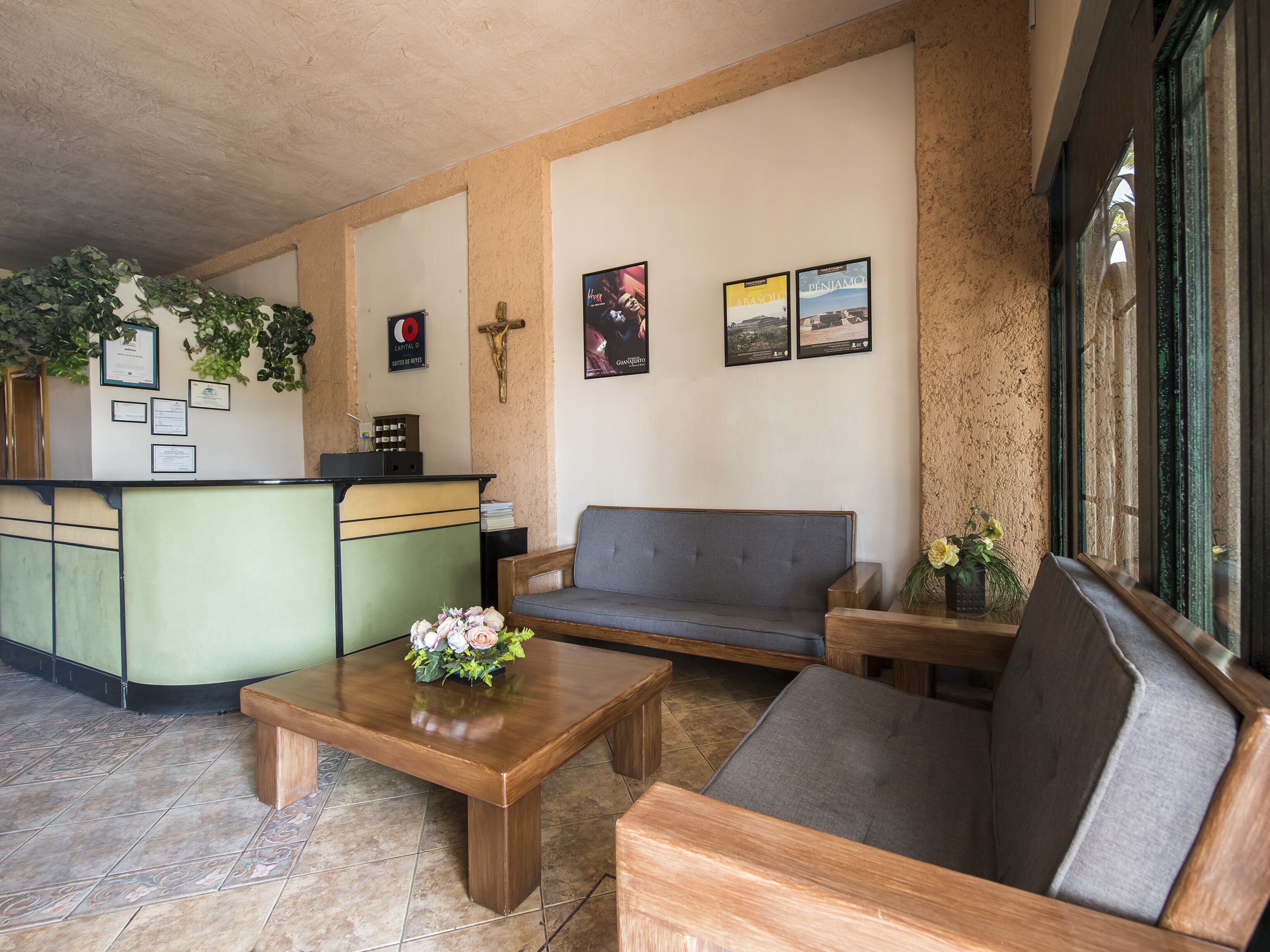 Sala de estar en el lobby