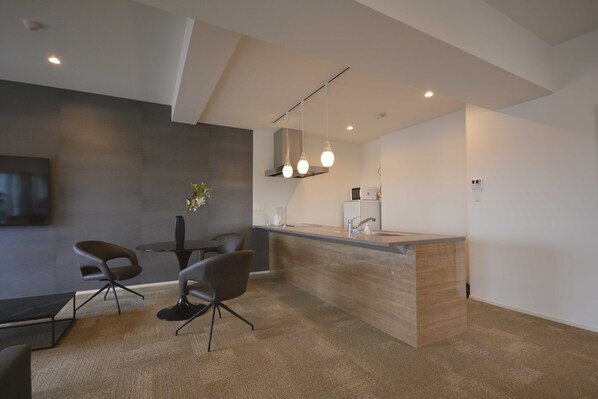 Living area - The Grand Residence Hotel Tenjin (Fukuoka)