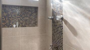 Apartment, 2 Bedrooms | Bathroom | Shower, free toiletries, towels, soap