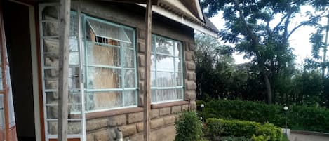 Entrada de la propiedad