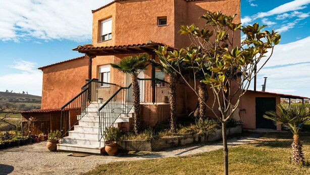 Exterior - Quaint Farmhouse in Plagiari Surrounded With Olive Trees (Thermi)