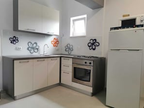 Apartment | Private kitchen | Fridge, microwave, oven, dishwasher