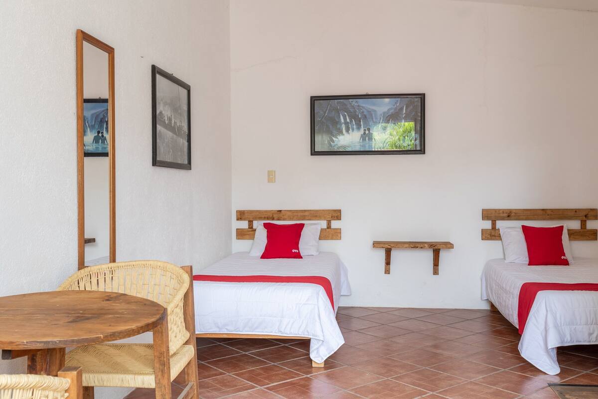 Chambre Standard, 2 lits une place | Draps fournis