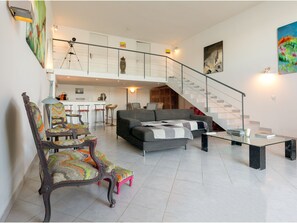 Apartment | Living room - Exceptional Loft IN Porticcio Feet IN THE Water (Grosseto-Prugna)
