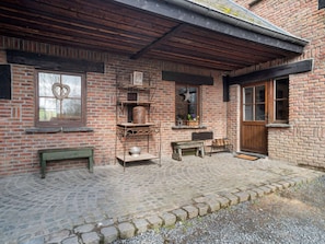 Balcony - Simplistic Cottage in Nadrin With Garden (Houffalize)