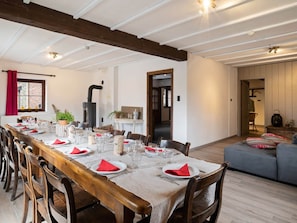Dining - Simplistic Cottage in Nadrin With Garden (Houffalize)