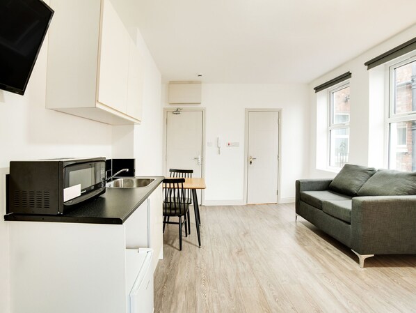 Living room - Stylish Studio in London near Wimbledon Park (London)