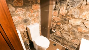 Bathroom - Alluring Holiday Home in Pella with Hot Tub (Edessa)