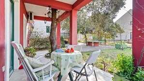 Balcony - Simplistic Apartment in Petrčane with Terrace  (Zadar)