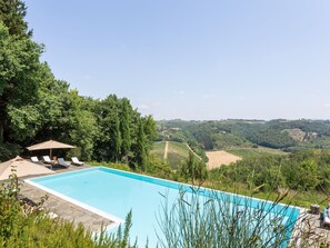 Pool - Deluxe Apartment in Montefiridolfi With Swimming Pool (San Casciano in Val di Pesa)