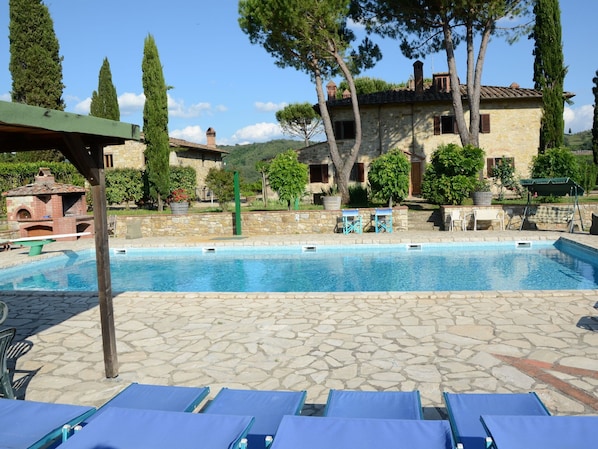 Outdoor pool - Cosy Holiday Home in Radda in Chianti With Swimming Pool (Radda in Chianti)