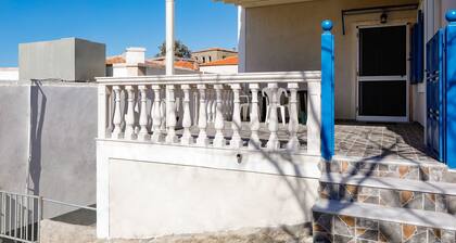 Simplistic Holiday Home in Oinousses With Balcony