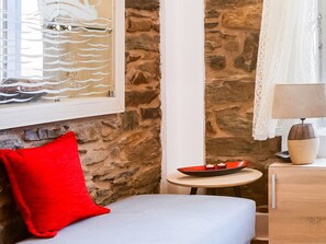 2 bedrooms, bed sheets - Simplistic Holiday Home in Oinousses With Balcony (Oinousses)