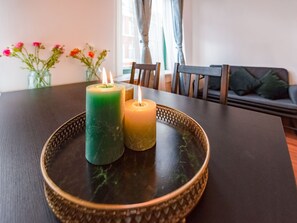 Dining - Secluded Apartment in Schönsee Nearby the Forest (The Hague)