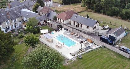 Authentic Mansion in Masseret With Heated Pool and Garden