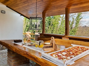 Dining - Rustic Holiday Home in Donja Stubica With Terrace (Donja Stubica)