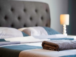1 bedroom, individually furnished, bed sheets