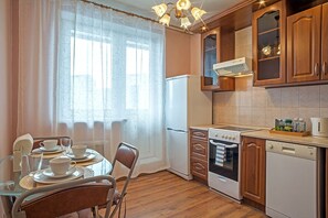 Business Apartment | Private kitchen - Lux Apartments Spasskaya 8 (Moscow)