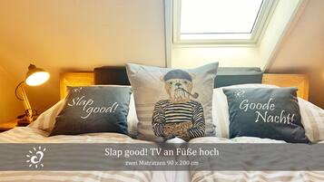 2 makuuhuonetta, vauvansängyt, Wi-Fi