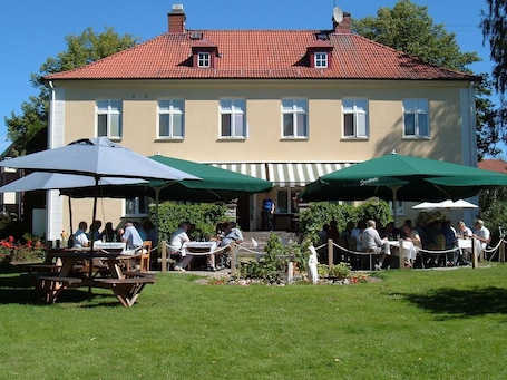 露台. Pensionat Prästgården牧师住宅