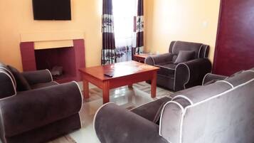 Zona de estar del vestíbulo