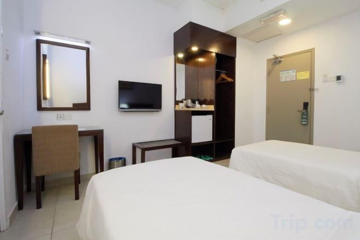 Desk, iron/ironing board (on request), free WiFi, bed sheets