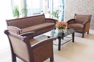 Zona de estar del vestíbulo