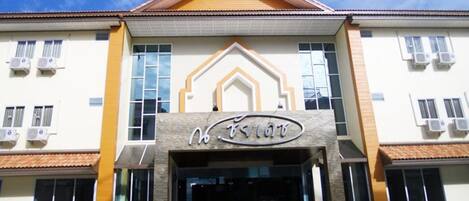 Façade de l’hébergement