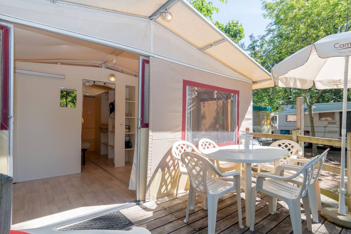 Glamping Tent | Terrace/patio
