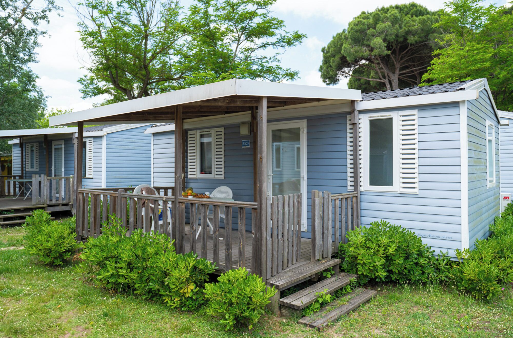 Comfort Mobile Home (Pet Friendly) | Terrace/patio
