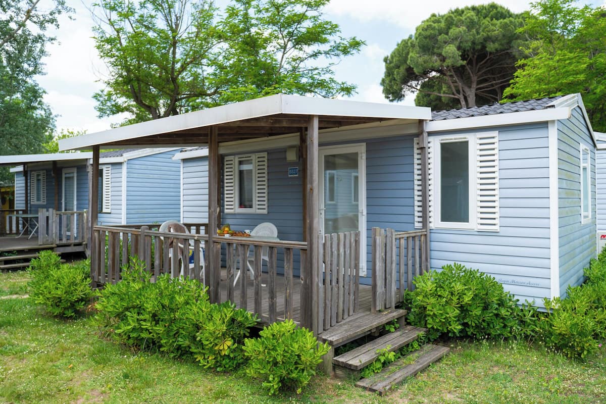 Comfort Mobile Home (Pet Friendly) | Terrace/patio