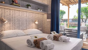 Suite junior (Mediterranea) | 3 habitaciones y edredón