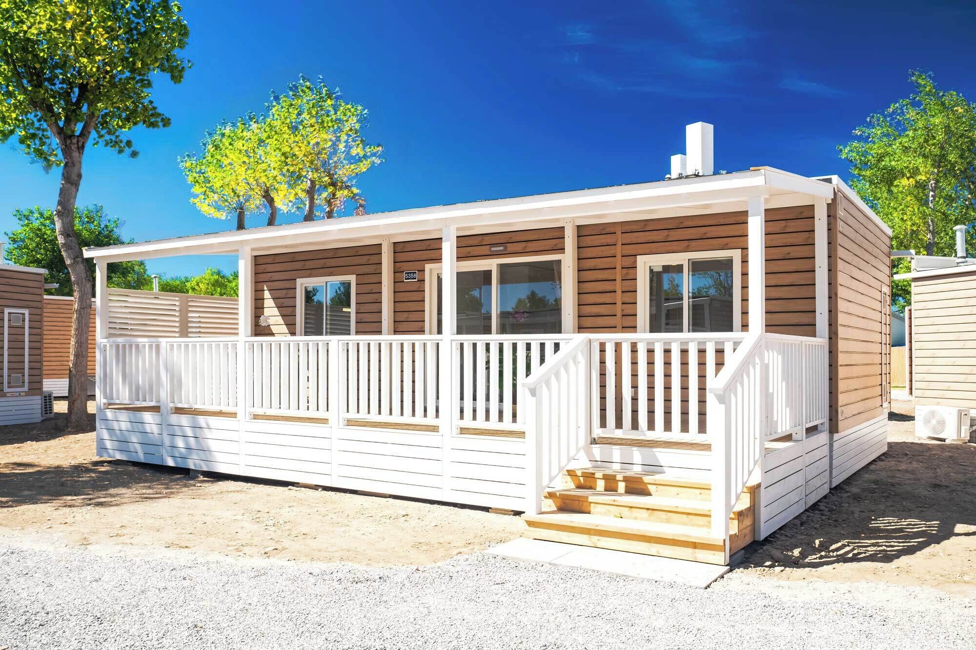 Mobile Home Deluxe, 2 chambres | Terrasse/Patio