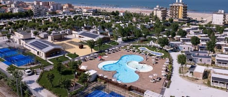 منظر من الجو على ارتفاع عالٍ