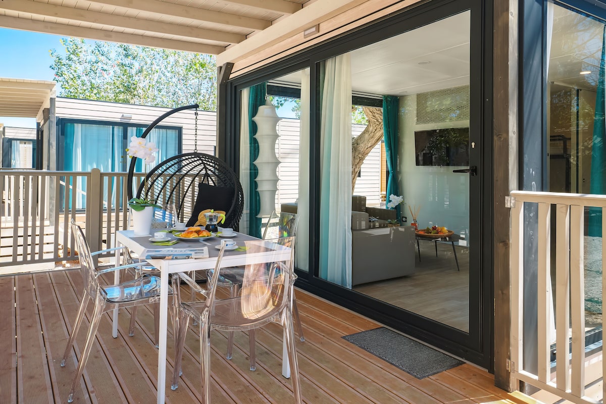 Elite Mobile Home, 2 Bedrooms | 3 slaapkamers, babybedden