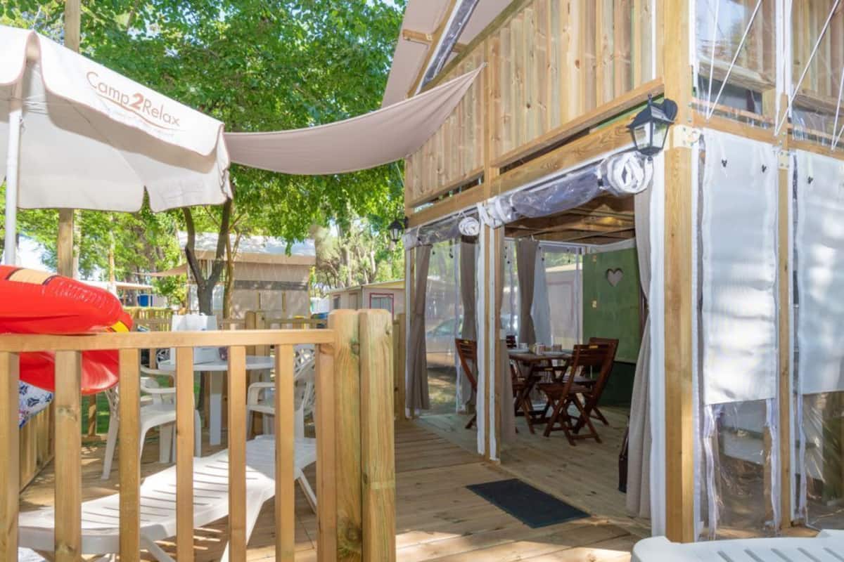 Comfort tent, 2 slaapkamers (Pet Friendly) | 3 slaapkamers, babybedden
