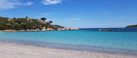 Beach nearby, sun-loungers