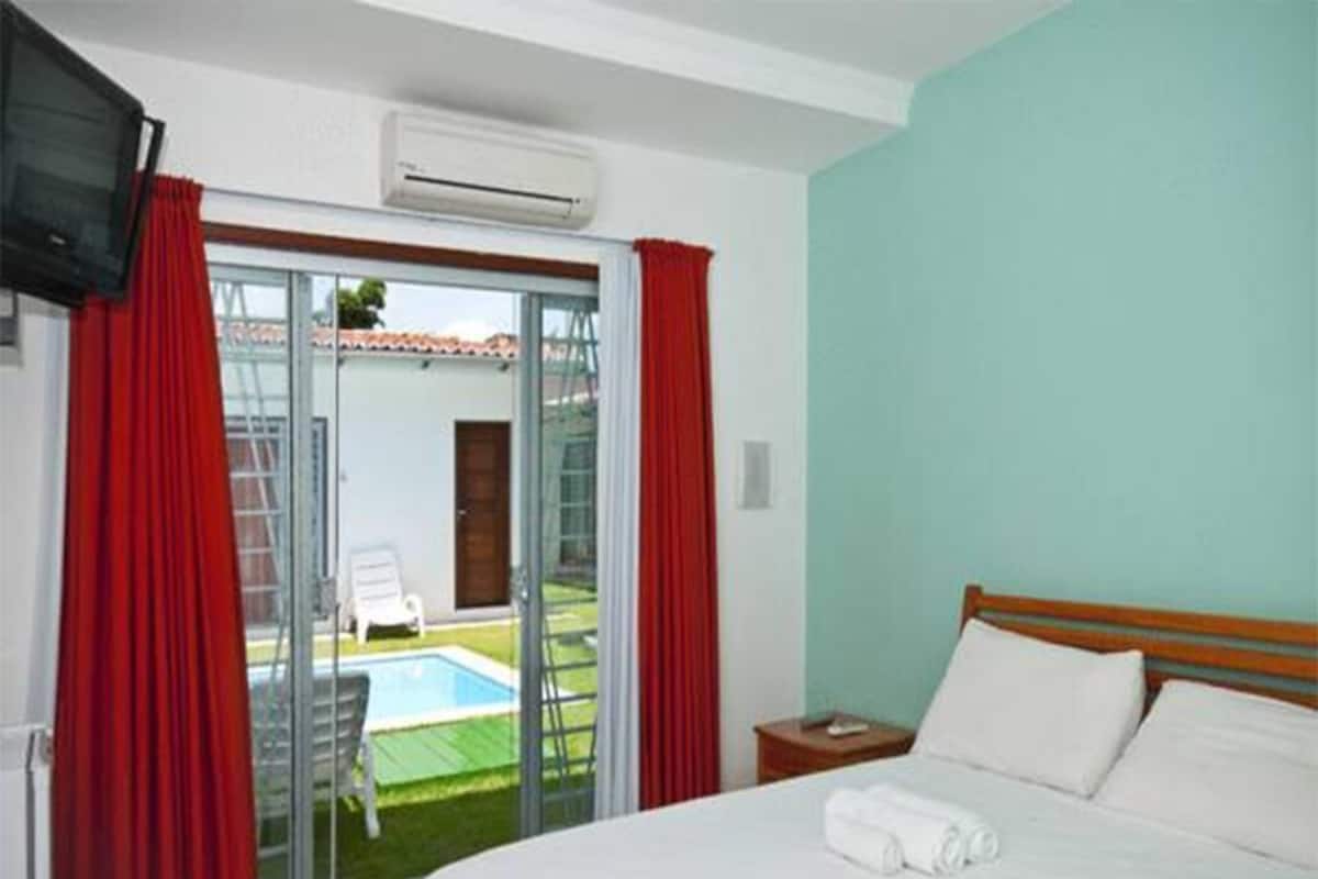 Chambre double | 1 chambre, accĂšs au Wi-Fi (inclus), literie fournie