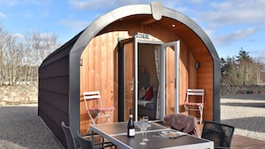 Luxury-Ferienhütte | Terrasse/Patio