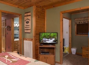 Ferienhütte, Mehrere Betten, Whirlpool