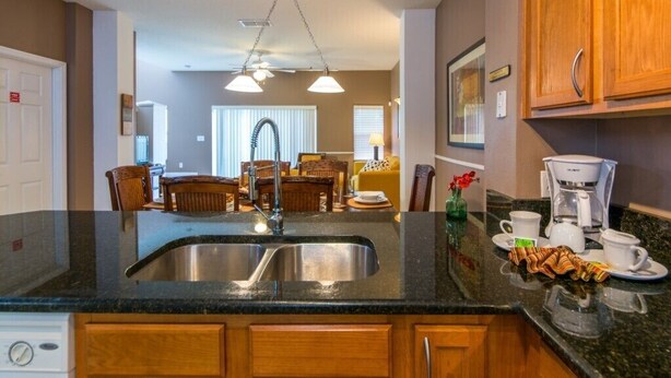 House, Multiple Beds, Private Pool, Pool View | Private kitchen - Lovely 3Bd Pool TH Encantada Resort-3161yll (Kissimmee)