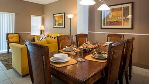 House, Multiple Beds, Private Pool, Pool View | Dining - Lovely 3Bd Pool TH Encantada Resort-3161yll (Kissimmee)
