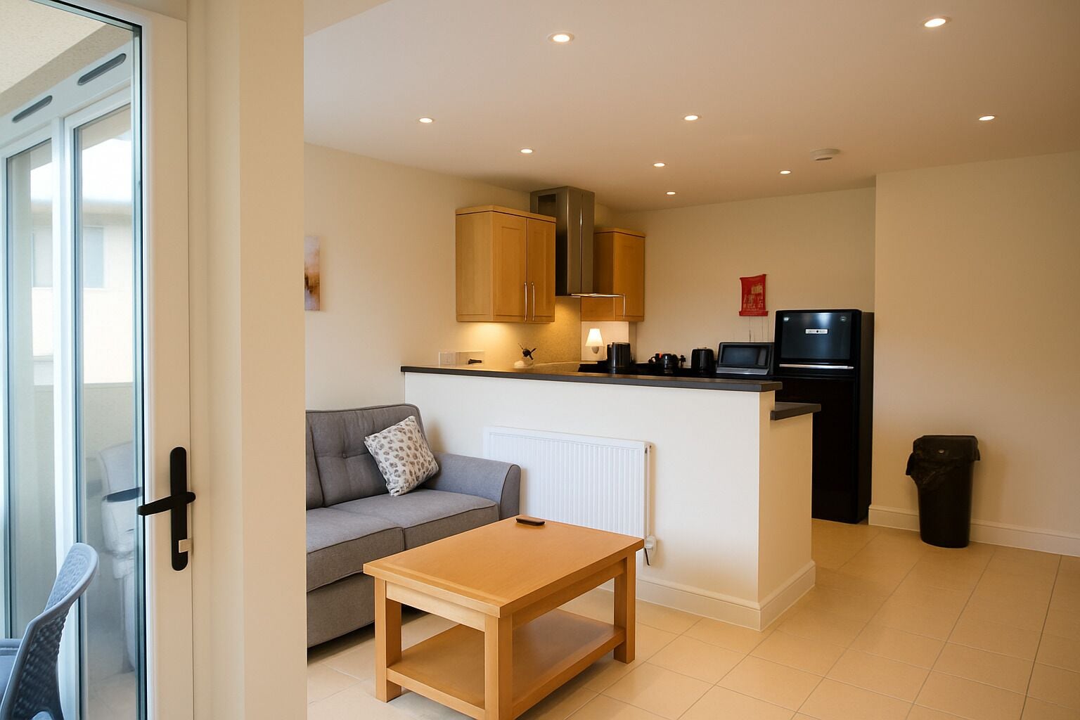 ทีวีจอแบน, เครื่องเล่นดีวีดี, โต๊ะปิงปอง