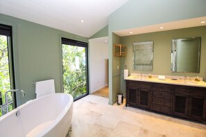 House, Multiple Beds, Private Pool, Beach View | Bathroom | Towels - Sand Castle (Anna Maria)